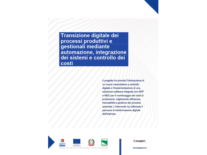 Bando per la transizione digitale delle imprese dell'Emilia-Romagna (anno 2025) - POR FESR 2021/2027