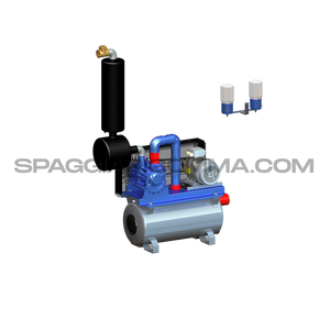 GPV 2200 on liter tank. 85 Hp.7,5 - Lt/m 2300 - capillary oiler