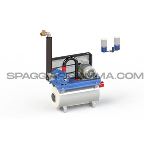 GPV 1600 on liter tank. 85 Hp. 4 - Lt/m 1500 - capillary oiler