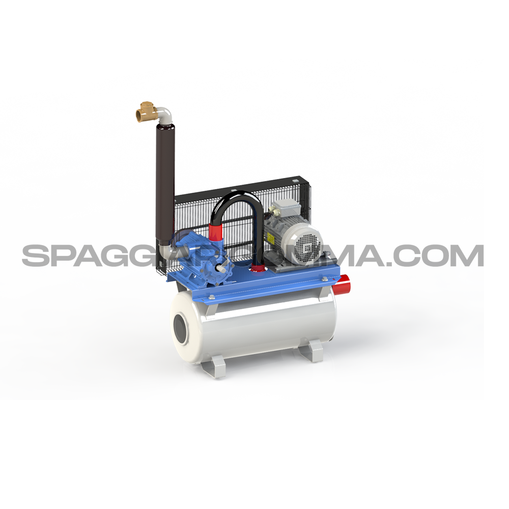 GPV 1600 on liter tank lt. 110 - without electric motor