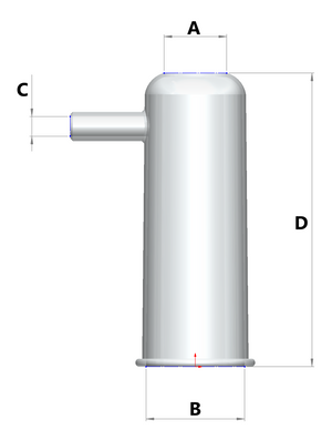 Spaggiari goats milking liner sheel
